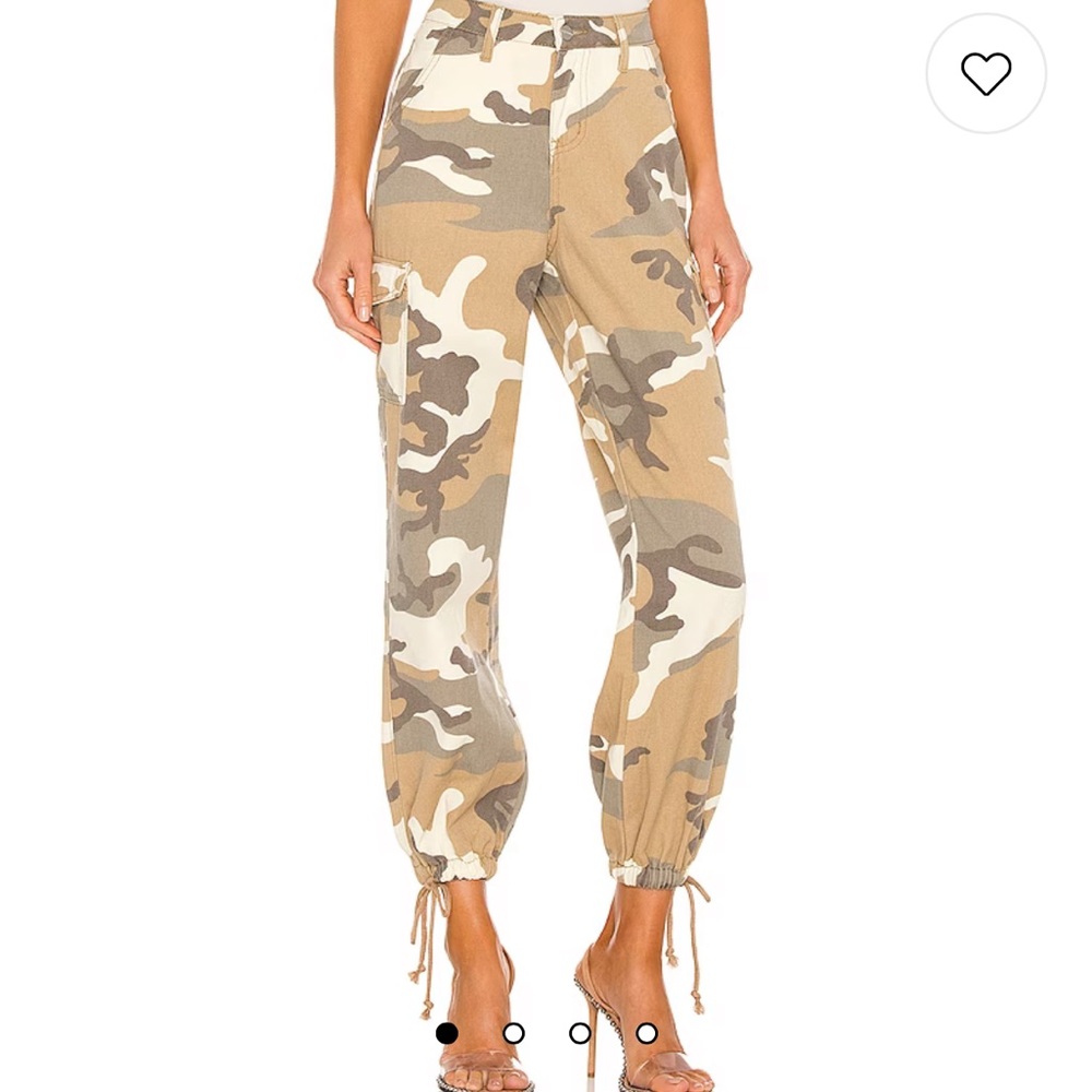 superdown Camouflage Cargo Pants